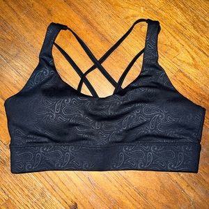Zyia Paisley Light n tight strappy bra